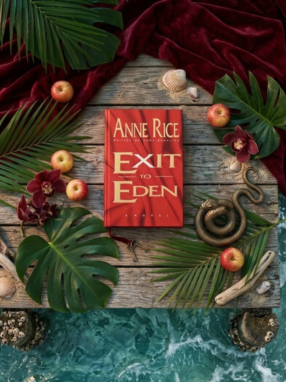 Anne Rice EXIT TO EDEN First Edition 1985 Hardcover Vintage Rare ISBN Variant